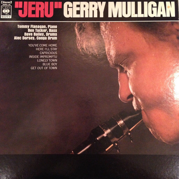 Gerry Mulligan - Jeru (Vinyl, LP, Album, Reissue, Stereo)