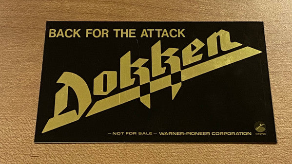 Dokken - Back For The Attack (Vinyl, LP, Album)