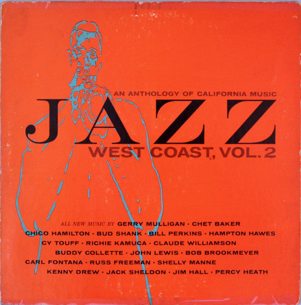 Various - Jazz West Coast, Volume 2 (Vinyl, LP, Album, Compilation, Mono) Very Good (VG) / Very Good Plus (VG+)