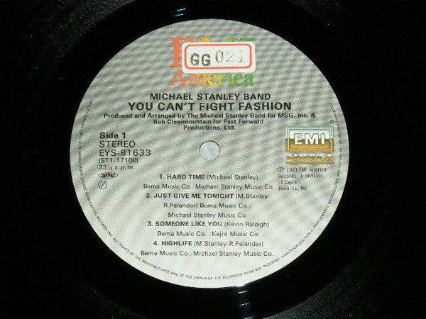 Michael Stanley Band - You Can't Fight Fashion (Vinyl, LP, Album) Near Mint (NM or M-) / Very Good (VG)