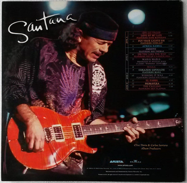 Santana - Supernatural (2xVinyl, LP, Album) Near Mint (NM or M-) / Very Good Plus (VG+)