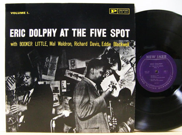 Eric Dolphy - At The Five Spot, Volume 1 (Vinyl, LP, Album, Reissue) Very Good (VG) / Good Plus (G+)