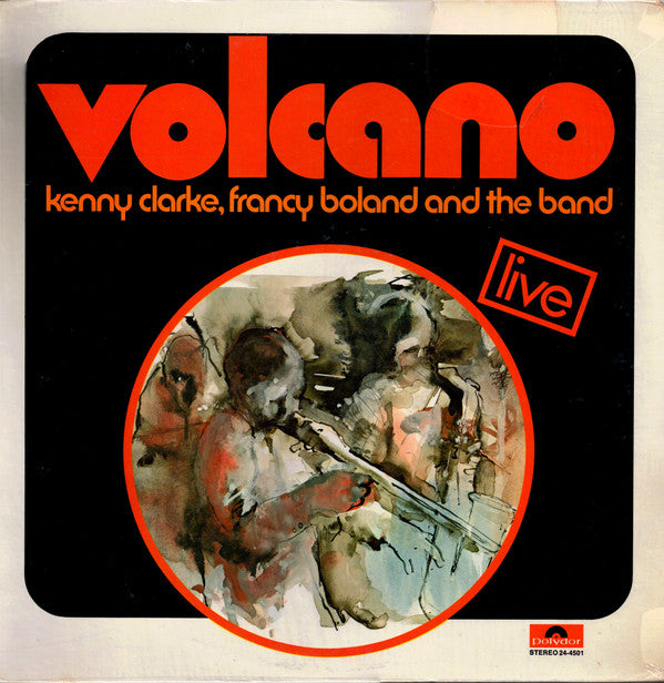 Clarke-Boland Big Band - Volcano (Live) (Vinyl, LP, Album) Very Good (VG) / Very Good (VG)
