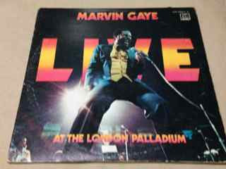 Marvin Gaye - Live At The London Palladium (Vinyl, LP, Album, Stereo)