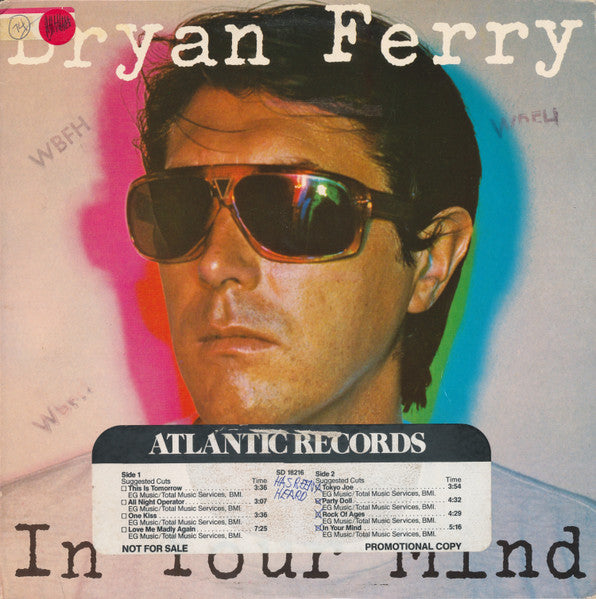 Bryan Ferry - In Your Mind (Vinyl, LP, Album, Stereo) Very Good (VG) / Very Good Plus (VG+)