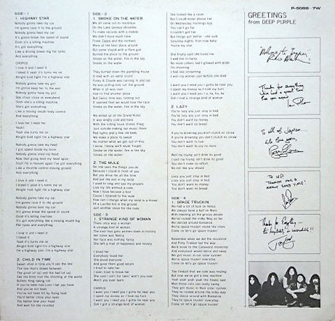 Deep Purple - Live In Japan (Vinyl, LP, Album)