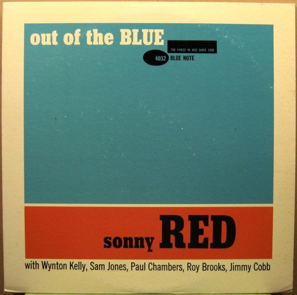 Sonny Red - Out Of The Blue (Vinyl, LP, Album, Reissue, Mono) Very Good Plus (VG+) / Very Good Plus (VG+)