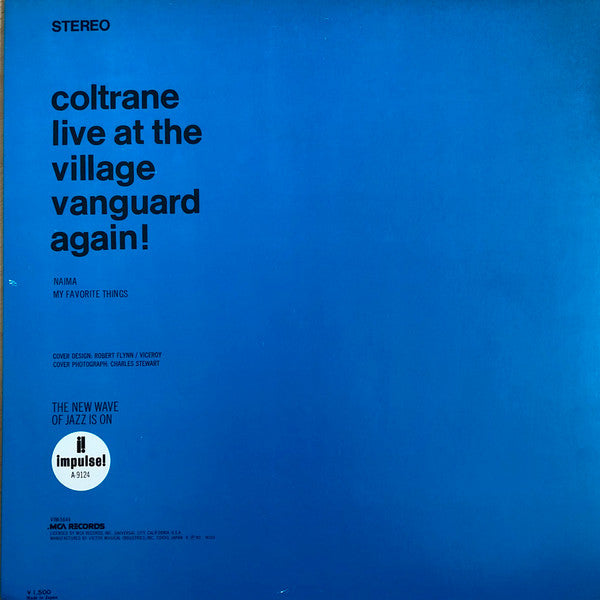 John Coltrane - Live At The Village Vanguard Again! (Vinyl, LP, Album, Limited Edition, Reissue, Stereo) Very Good Plus (VG+) / Very Good Plus (VG+)