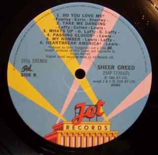 Girl (2) - Sheer Greed (Vinyl, LP, Album)
