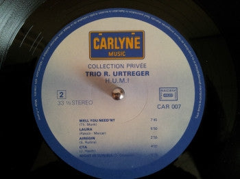 René Urtreger - Hum! Collection Privée (Vinyl, LP, Limited Edition,...