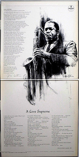 John Coltrane - A Love Supreme (Vinyl, LP, Album, Reissue, Stereo)