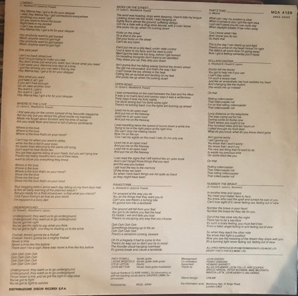 Wishbone Ash - Number The Brave = ナンバー・ザ・ブレイヴ (Vinyl, LP, Album) Very Good Plus (VG+) / Very Good (VG)