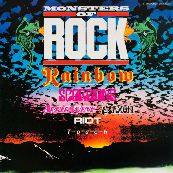 Various - Monsters Of Rock (Vinyl, LP, Compilation, Stereo)