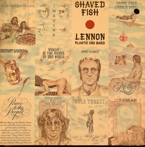 John Lennon - Shaved Fish (Vinyl, LP, Compilation) Very Good (VG) / Good Plus (G+)
