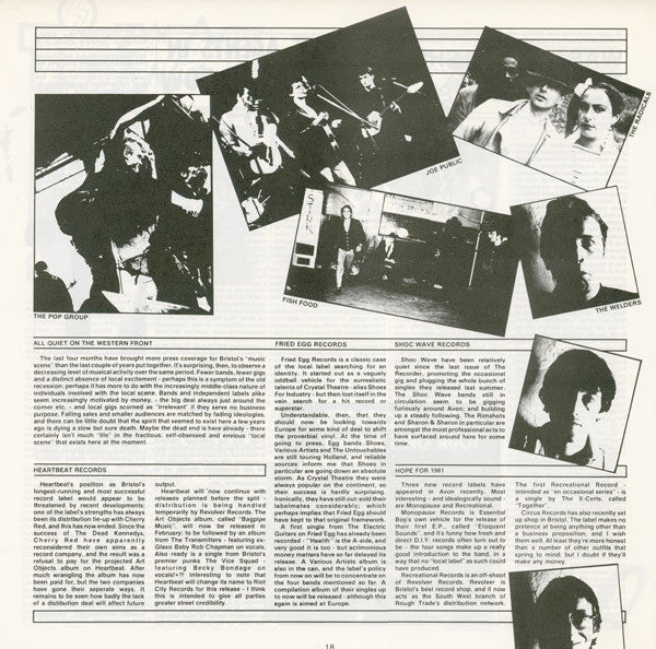 Various - The Recorder (Vinyl, LP, Compilation) Very Good (VG) / Very Good (VG)