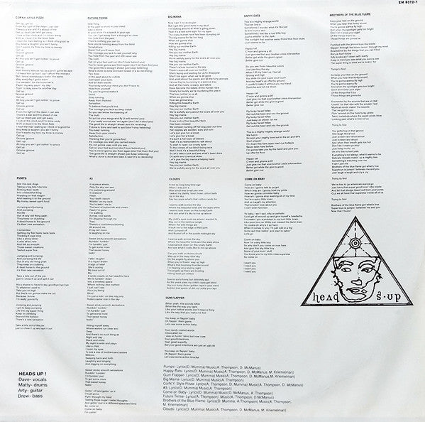 Heads Up - Soul Brother Crisis Intervention (Vinyl, LP, Album) Very Good (VG) / Near Mint (NM or M-)