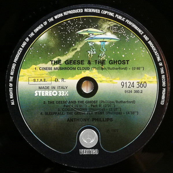 Anthony Phillips - The Geese & The Ghost (Vinyl, LP, Album) Very Good Plus (VG+) / Very Good Plus (VG+)