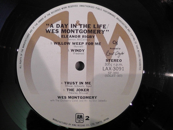 Wes Montgomery - A Day In The Life (Vinyl, LP, Album, Limited Edition)