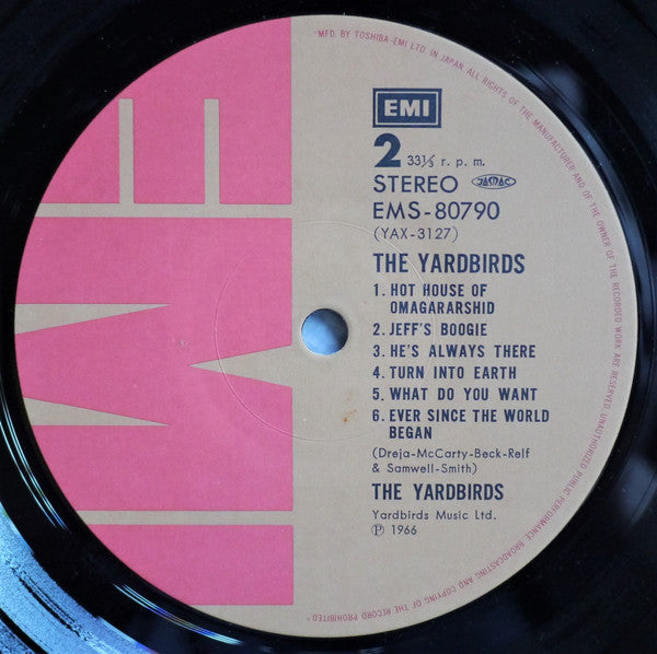 The Yardbirds - The Yardbirds (Vinyl, LP, Album, Reissue, Stereo)