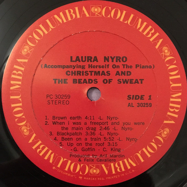 Laura Nyro - Christmas And The Beads Of Sweat (Vinyl, LP, Album, Reissue) Very Good Plus (VG+) / Very Good Plus (VG+)