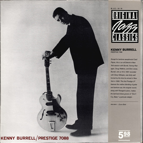Kenny Burrell - Kenny Burrell (Vinyl, LP, Album, Reissue, Mono) Very Good (VG) / Good (G)