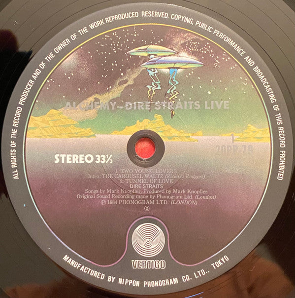 Dire Straits - Alchemy - Dire Straits Live (Vinyl, LP, Album, Stereo)