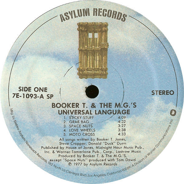 Booker T & The MG's - Universal Language (Vinyl, LP, Album)