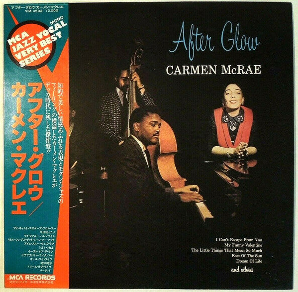Carmen McRae - After Glow (Vinyl, LP, Reissue, Mono)