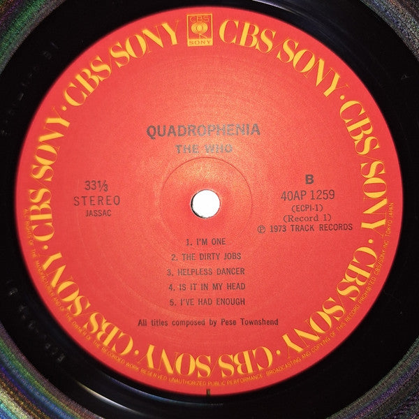The Who - Quadrophenia (Vinyl, LP, Album, Reissue)