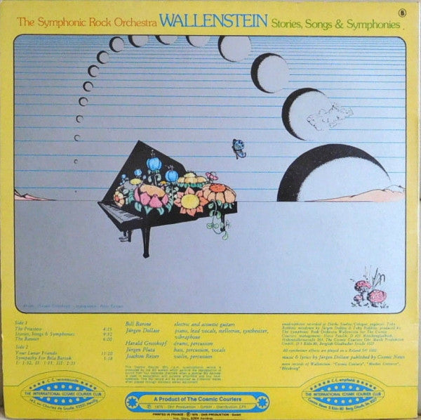 Wallenstein - Stories, Songs & Symphonies (Vinyl, LP, Album, Quadraphonic) Very Good Plus (VG+) / Very Good Plus (VG+)