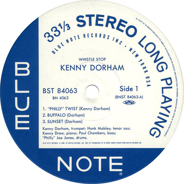 Kenny Dorham - Whistle Stop (Vinyl, LP, Album, Limited Edition, Rei...