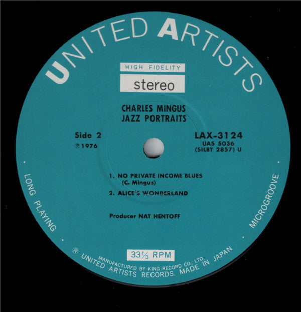 Charles Mingus - Jazz Portraits (Vinyl, LP, Album, Limited Edition, Reissue, Stereo) Very Good Plus (VG+) / Very Good (VG)