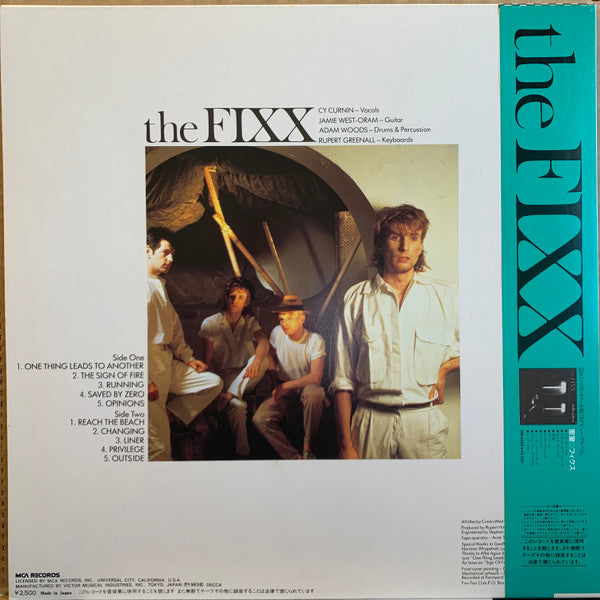 The Fixx - Reach The Beach (Vinyl, LP, Album, Stereo) Very Good (VG) / Good Plus (G+)