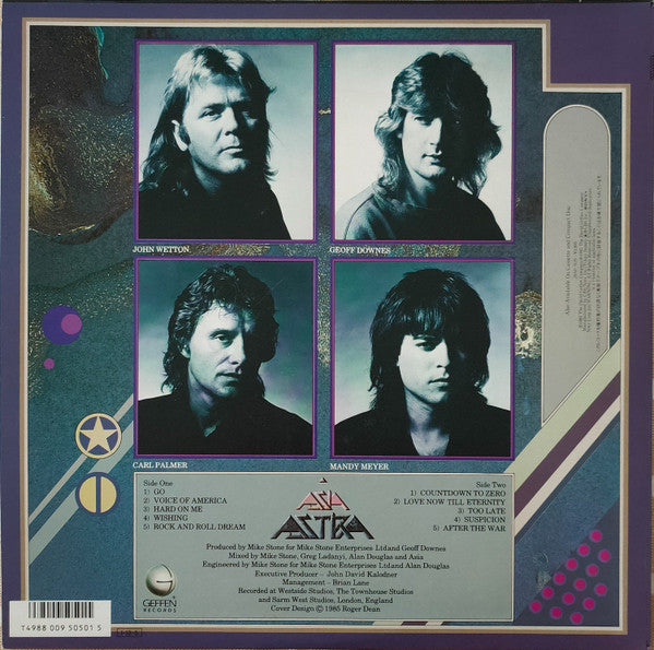 Asia (2) - Astra (Vinyl, LP, Album, Stereo)