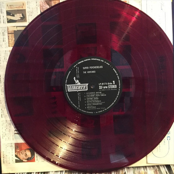 The Ventures - Super Psychedelics (Vinyl, LP, Album, Stereo)