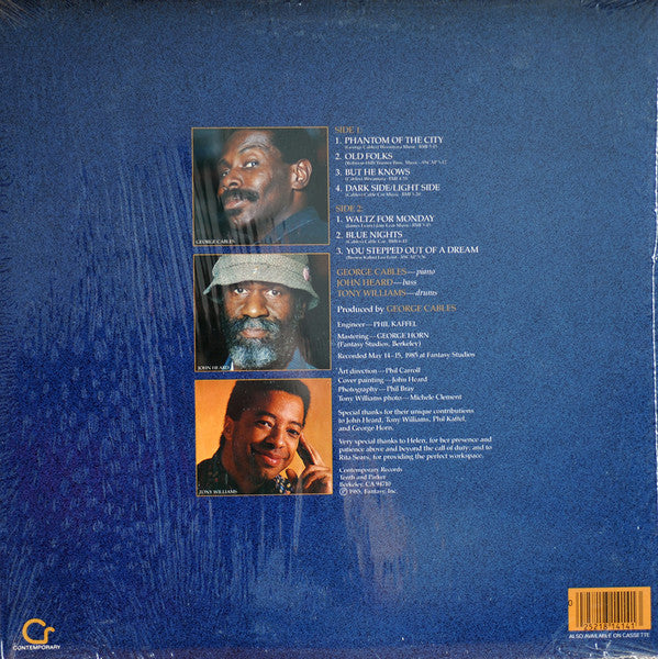 George Cables - Phantom Of The City (Vinyl, LP, Album) Very Good (VG) / Very Good Plus (VG+)