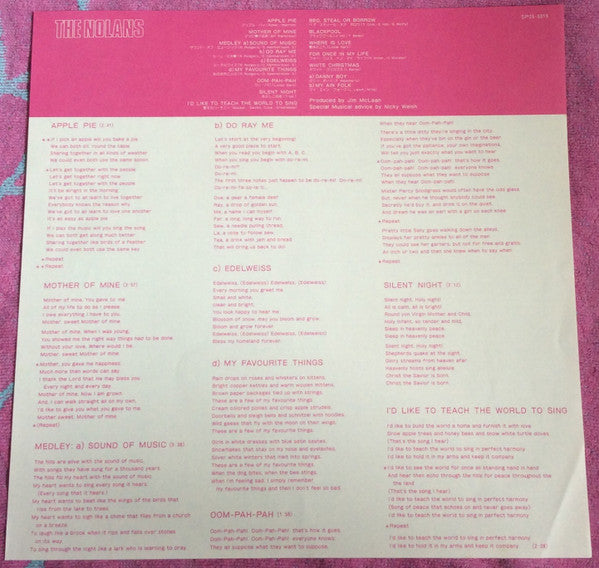 The Nolans - The Nolans (Vinyl, LP, Compilation)