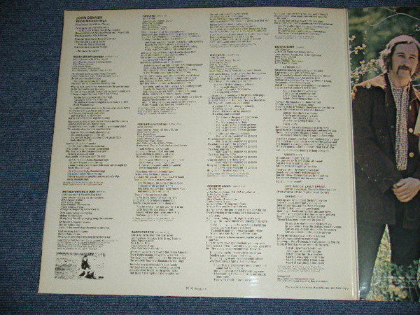 John Denver - Rocky Mountain High (Vinyl, LP, Album) Very Good (VG) / Very Good Plus (VG+)