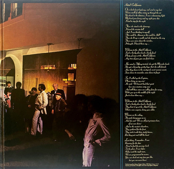 Eagles - Hotel California (Vinyl, LP, Album, Stereo)