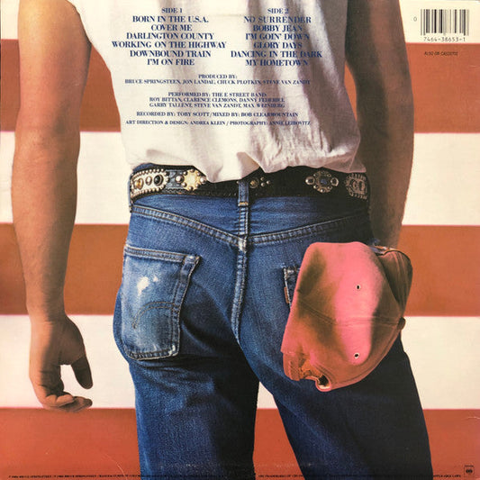 Bruce Springsteen - Born In The USA (Vinyl, LP, Album) Very Good (VG) / Good Plus (G+)