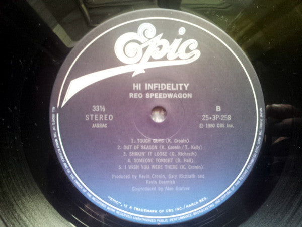 REO Speedwagon - Hi Infidelity (Vinyl, LP, Album, Stereo)