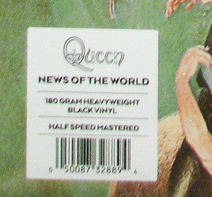 Queen - News Of The World (Vinyl, LP, Album, Reissue) Very Good Plus (VG+) / Very Good Plus (VG+)