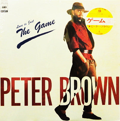 Peter Brown (2) - (Love Is Just) The Game (Vinyl, 12") Near Mint (NM or M-) / Very Good Plus (VG+)