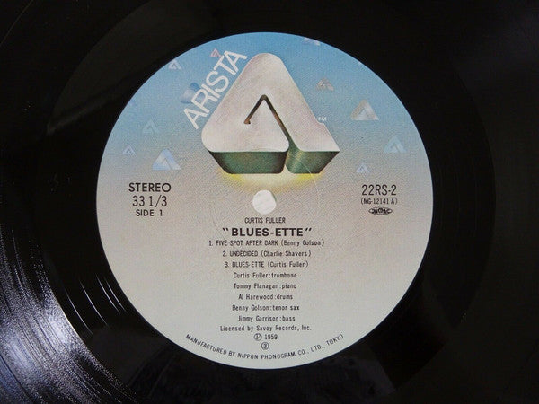 Curtis Fuller - Blues-ette (Vinyl, LP, Album, Reissue)