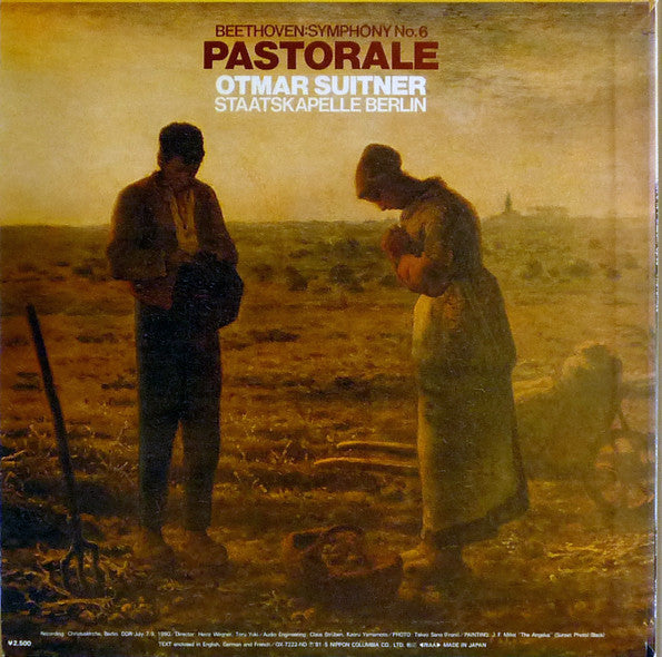 Ludwig van Beethoven - Symphony No. 6 Pastorale (Vinyl, LP, Stereo) Good Plus (G+) / Very Good Plus (VG+)
