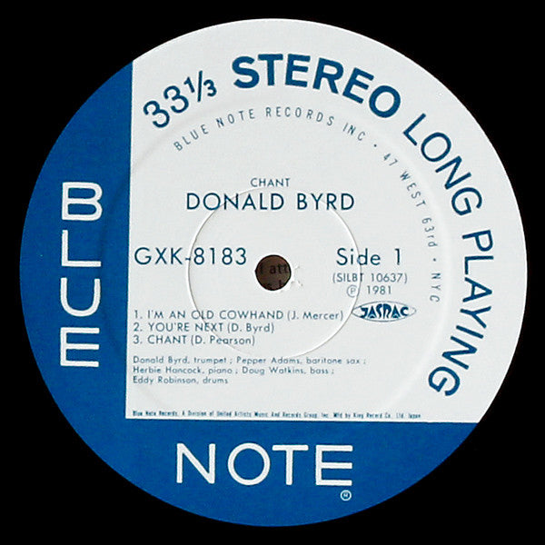 Donald Byrd - Chant (Vinyl, LP, Album, Reissue)