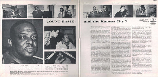 Count Basie And The Kansas City Seven - Count Basie And The Kansas City 7 (Vinyl, LP, Album, Reissue, Stereo) Very Good Plus (VG+) / Very Good Plus (VG+)