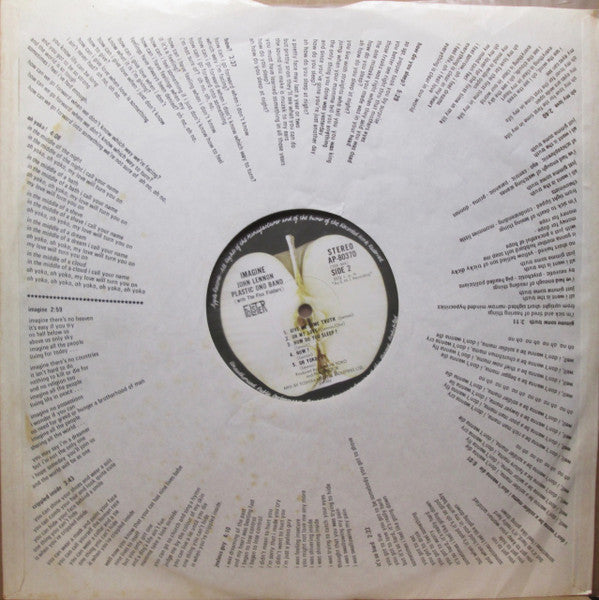 John Lennon - Imagine (Vinyl, LP, Album)