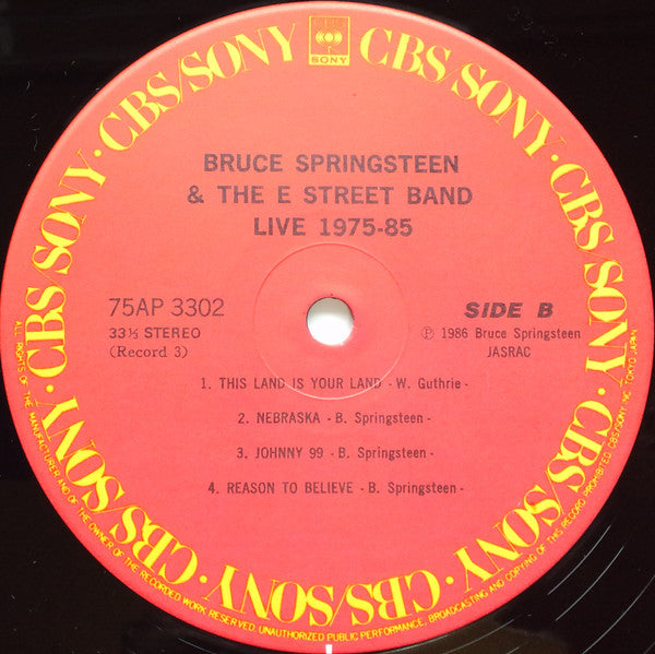 Bruce Springsteen & The E-Street Band - Live/1975-85 (Box Set, Viny...