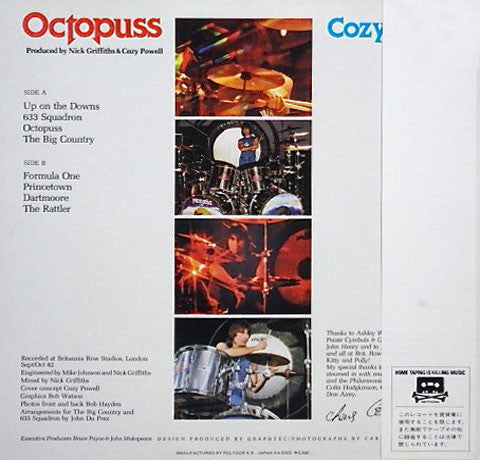 Cozy Powell - Octopuss (Vinyl, LP, Album)
